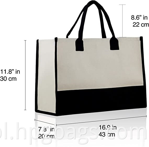 Durable High Quality Canvas Tote Bag